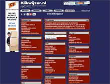 Tablet Screenshot of klikwijzer.nl